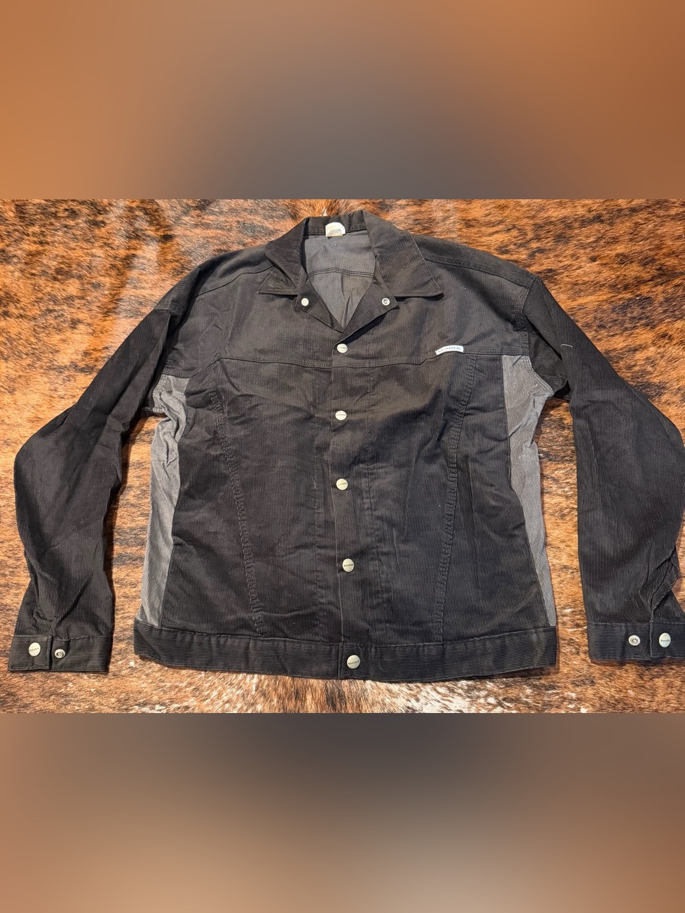 Vintage 70s/80s Sundek Mixed Panel Corduroy Jacket SAMPLE RARE Made N USA Mens M